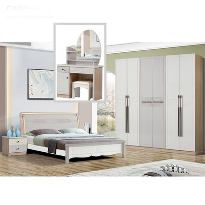 أثاث غرفة نوم Cabrini King Size Minimalist أثاث الفندق مجموعات المنزل