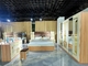 مجموعة أثاث غرفة نوم المنزل من الخشب الصلب دائم MDF لوحة سرير خزانة