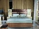 مجموعة أثاث غرفة نوم المنزل من الخشب الصلب دائم MDF لوحة سرير خزانة