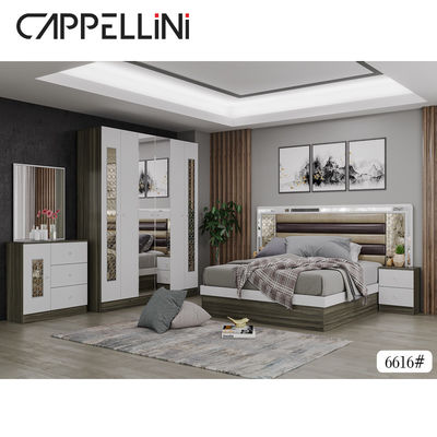 ODM OEM شقة أثاث غرفة نوم الملكة حجم أثاث غرفة نوم