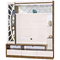 E1 MDF Board Automatic Lift White TV Lift Cabinet المخفية المنبثقة الموقد