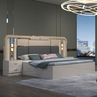 غرفة النوم مجموعة كاملة الأثاث غرفة النوم الأثاث لون المراهق الخشب المخصص الأثاث للبيت الأبيض المجموعات الحديثة