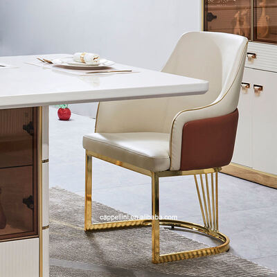 طقم طاولة طعام فاخرة حديثة بيضاء 6 مقاعد أثاث غرفة طعام خشبية مجموعة طاولة طعام كاملة بإطار خشبي 4 كراسي