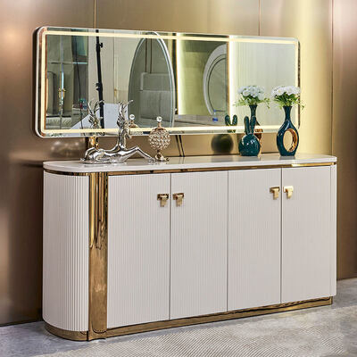 طاولة طعام خشبية فاخرة حديثة ومجموعة كراسي 6 مقاعد أثاث أبيض مجموعات غرفة طعام خشبية كاملة