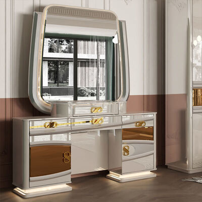 مجموعات غرف نوم فاخرة حديثة كاملة من الخشب سرير مزدوج غرفة تركية ملكية إطار خشبي مجموعة أثاث غرفة نوم منزلية كاملة