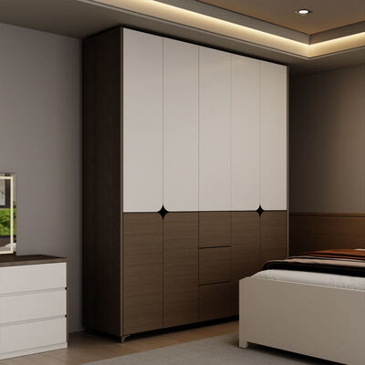 فندق 3 5 نجوم عصري مجموعات غرفة نوم كاملة سرير خشبي منزل مزدوج تخزين مساحة توفير الحجم الملكي