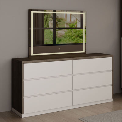 غرفة نوم كاملة في الخشب، حجم الملك مع مساحة تخزين واسعة، مريحة الحد الأدنى الفاخرة أثاث غرفة نوم حديثة