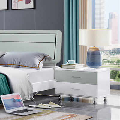 أثاث غرفة النوم مجموعة الأثاث الخشبية الهيكل المريح التخزين الحد الأدنى الجودة العالية الفاخرة غرفة النوم الحديثة