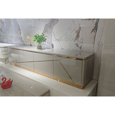 تصميم عصري غرفة المعيشة الخشبية خزانة التلفزيون التخزين المنزل الأثاث الأزياء الفاخرة