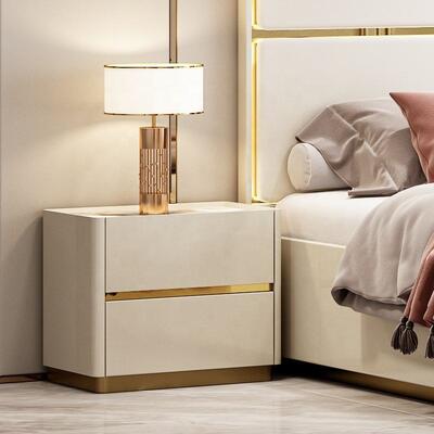أماكن فاخرة خفيفة Meuble De Chambre أطقم غرف نوم كاملة حديثة أثاث خشبي إطار مزدوج فاخر طقم غرفة نوم بحجم كينغ