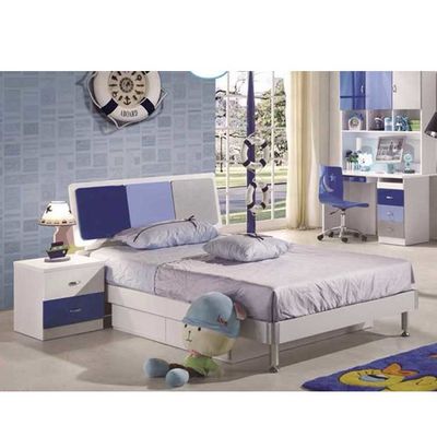 أثاث غرفة النوم الخشبية الصلبة للأولاد أطقم سرير أطفال مفردة 1.28 م Cabrini