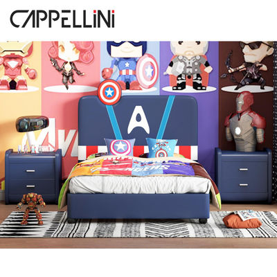 دليل على الخدش أثاث غرف نوم الأطفال الصلبة الخشب منصة السرير ODM OEM